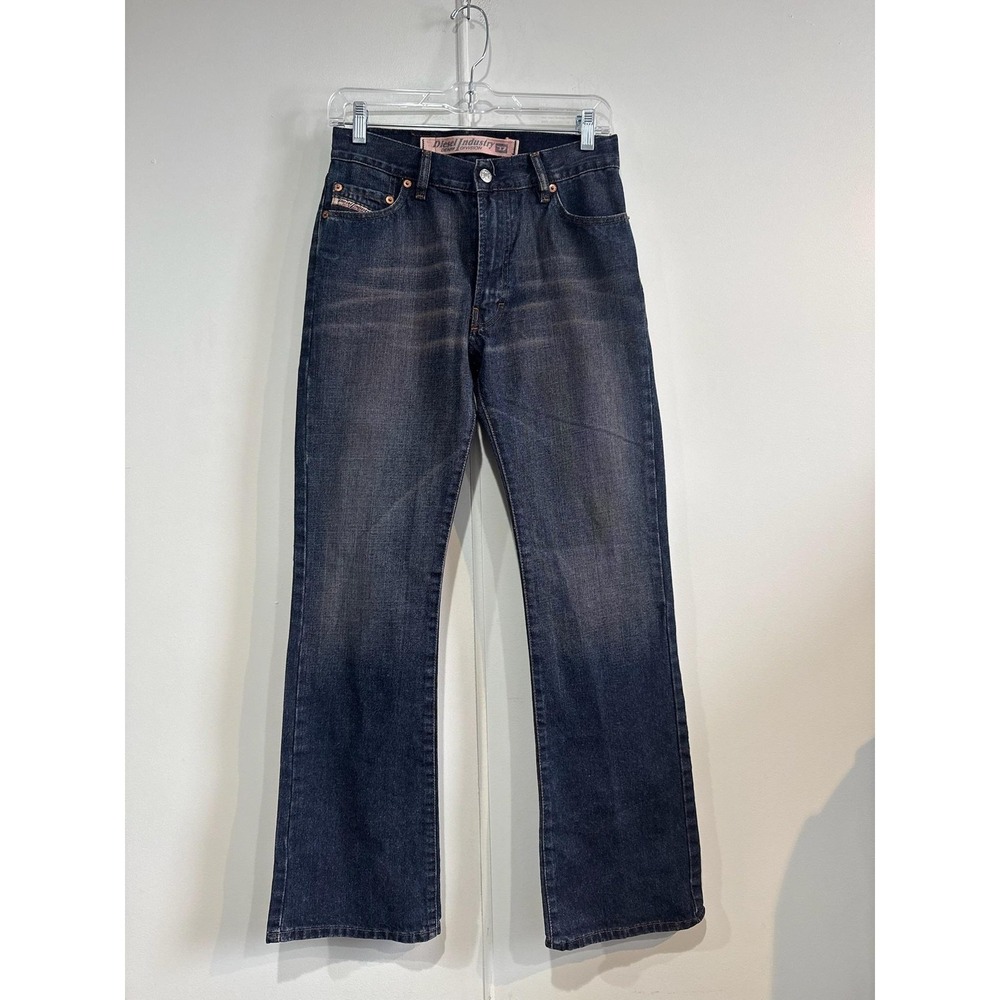 Vintage Diesel Jeans Womens 27 Blue Denim Regular Bootcut Low Rise 5‎ Pocket Y2K